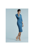 Kennedy Roll Collar Pencil Dress