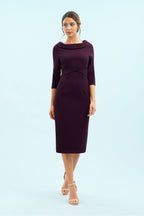 Kennedy Roll Collar Pencil Dress