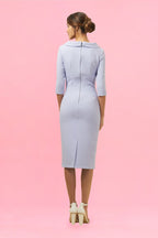 Kennedy Roll Collar Pencil Dress