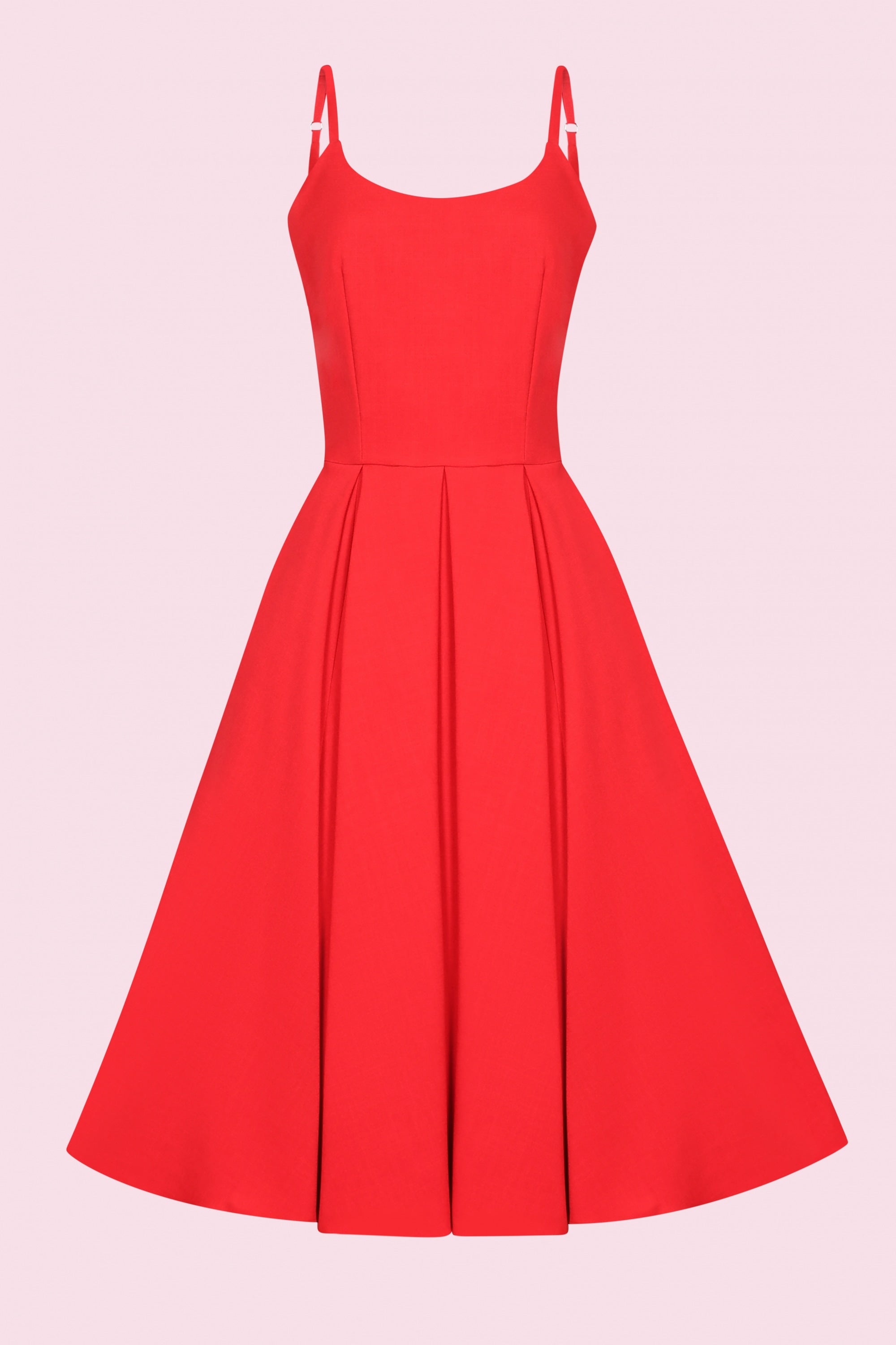 Priscilla Luxe Crepe Midi Dress
