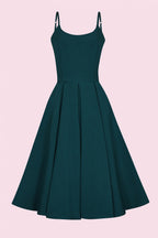 Priscilla Luxe Crepe Midi Dress