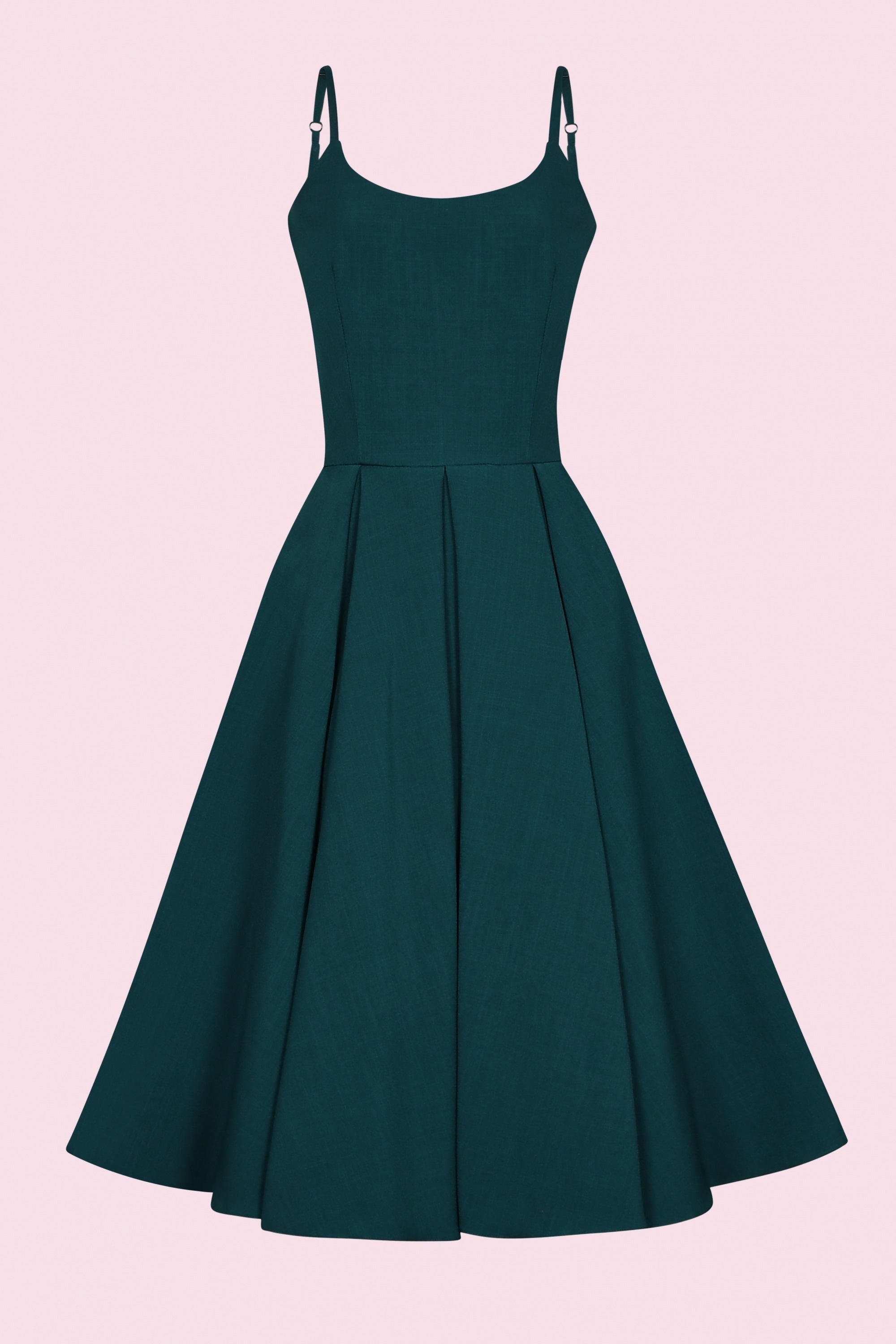 Priscilla Luxe Crepe Midi Dress