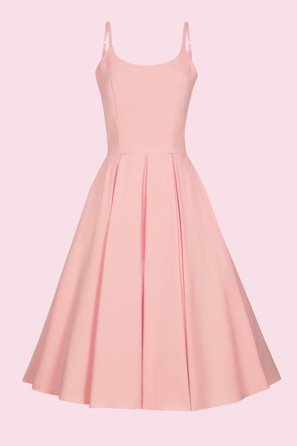 Priscilla Luxe Crepe Midi Dress