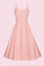 Priscilla Luxe Crepe Midi Dress