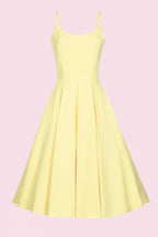 Priscilla Luxe Crepe Midi Dress