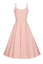 Priscilla Luxe Crepe Midi Dress