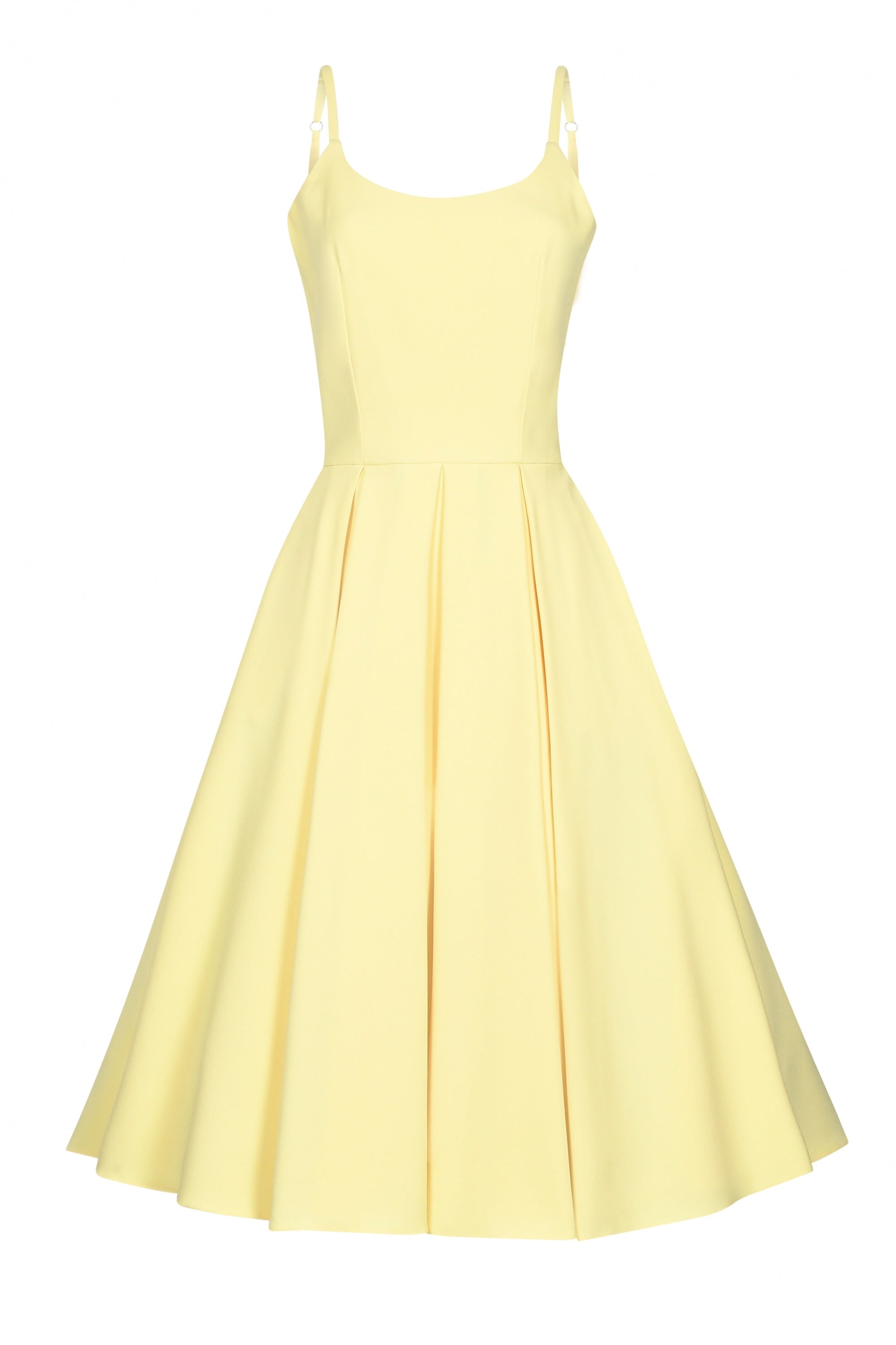 Priscilla Luxe Crepe Midi Dress