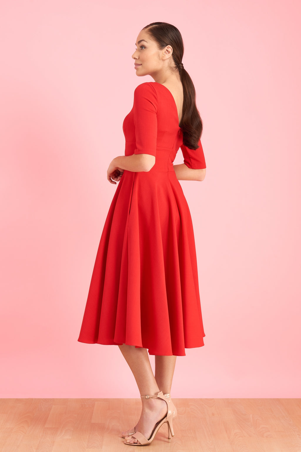Hepburn Swing Dress