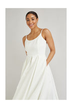 Priscilla Luxe Crepe Midi Dress