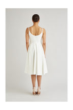 Priscilla Luxe Crepe Midi Dress