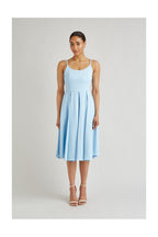 Priscilla Luxe Crepe Midi Dress