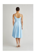Priscilla Luxe Crepe Midi Dress