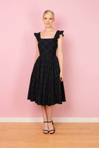 Elsie Tartan Midi Dress
