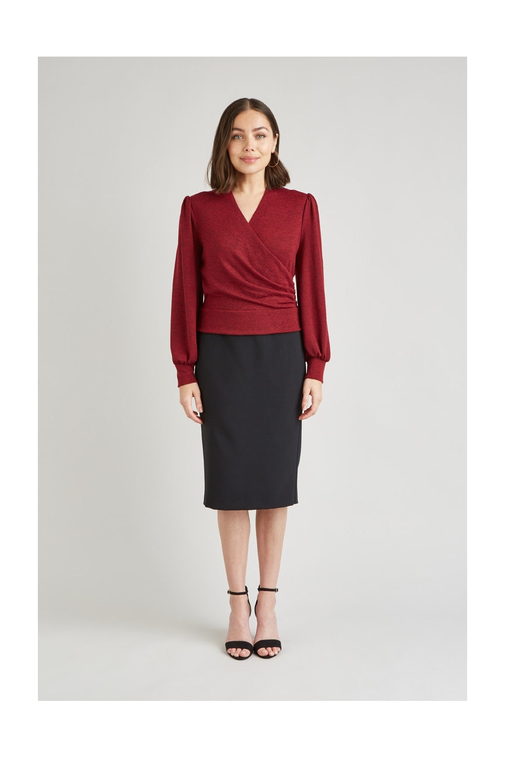 Faux Wrap Top