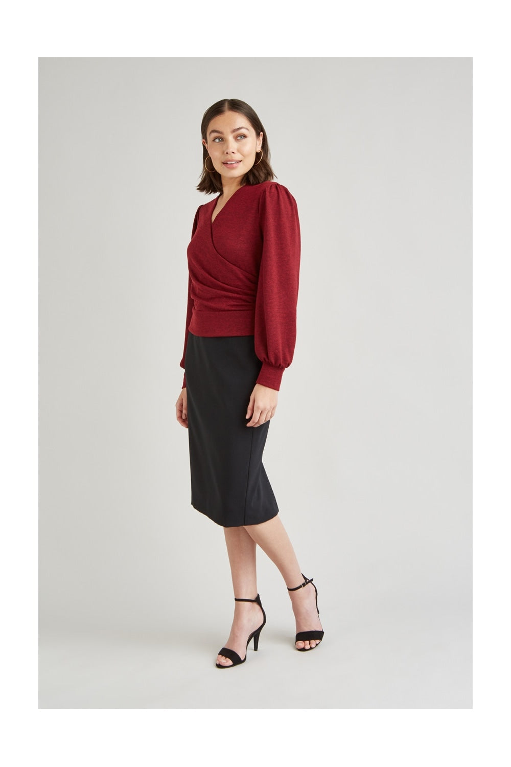 Faux Wrap Top