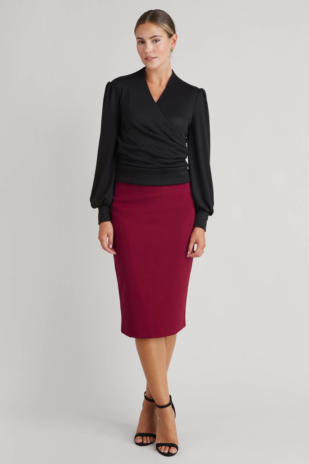 Faux Wrap Top