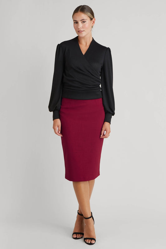 Faux Wrap Top