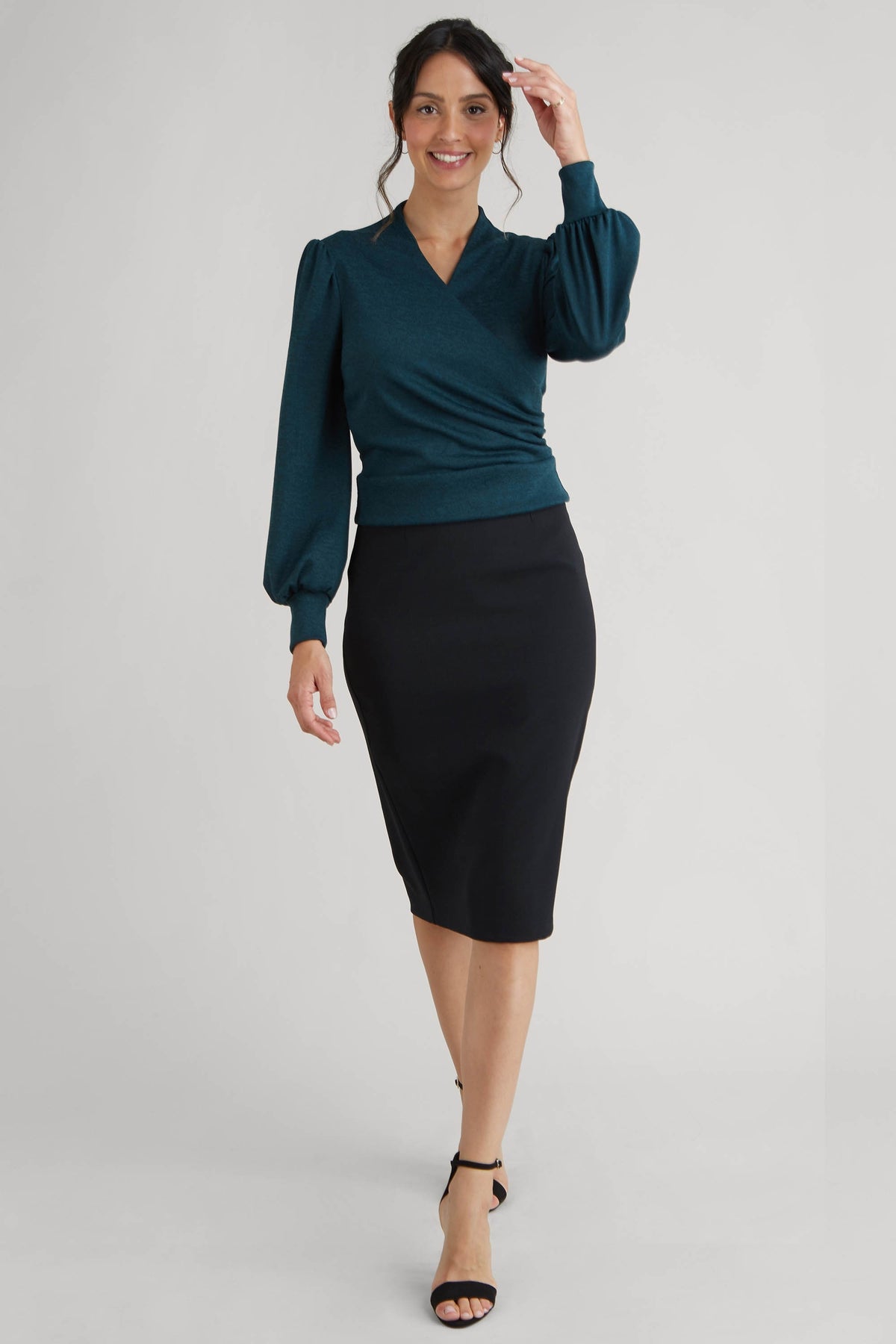 Faux Wrap Top