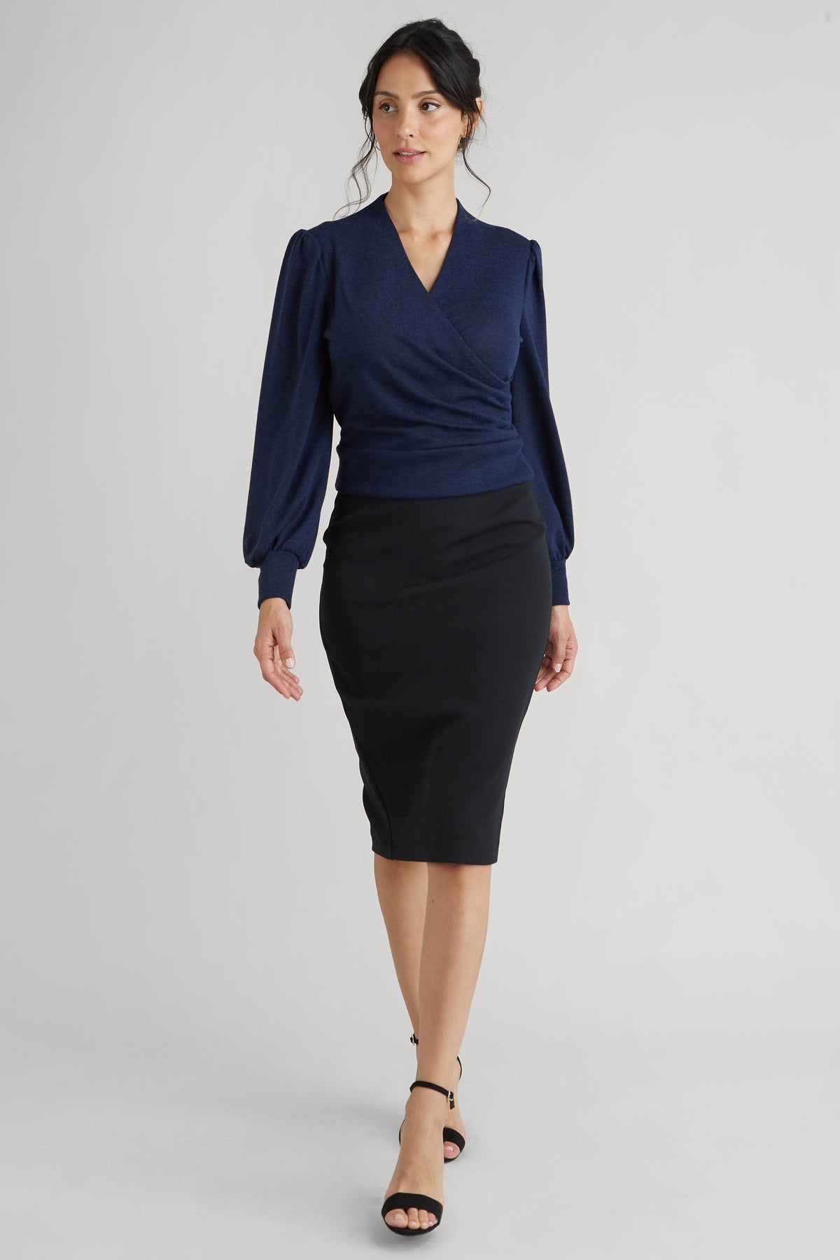 Faux Wrap Top