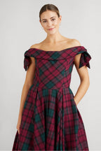 Tilly Berry Tartan Prom Dress