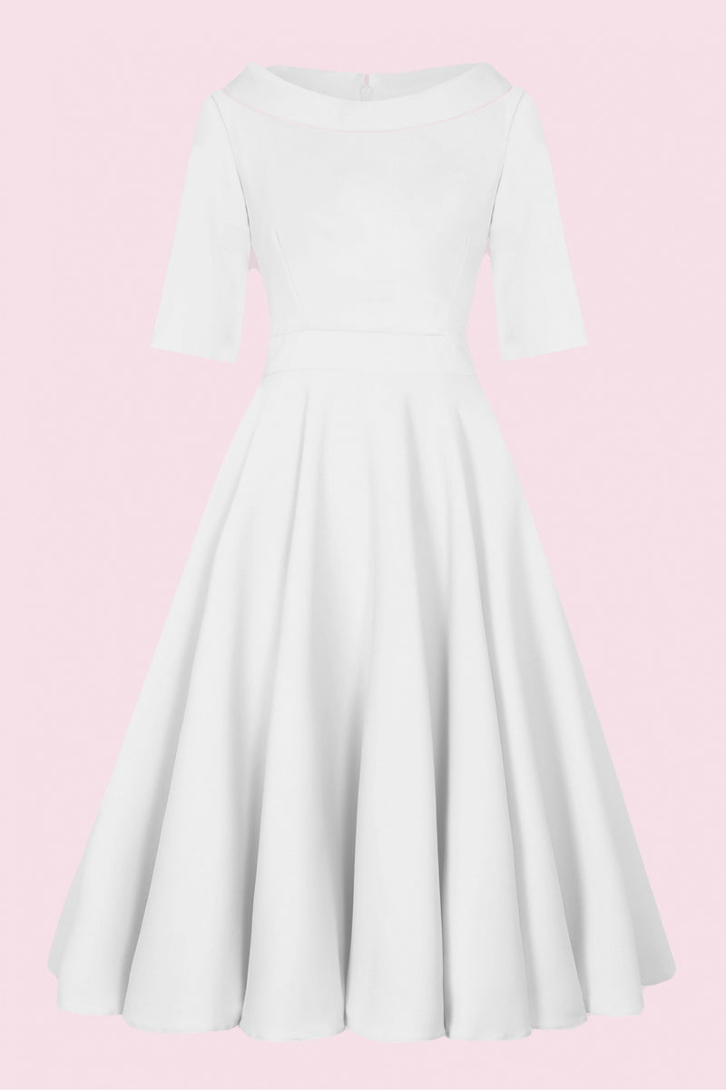 Kennedy Swing Dress - Ivory
