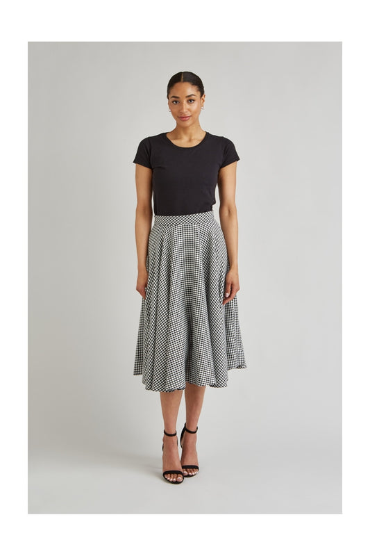 TPDC Dogtooth Midi Skirt