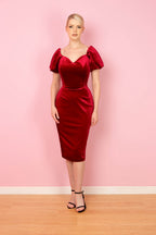 Maeve Velvet Pencil Dress