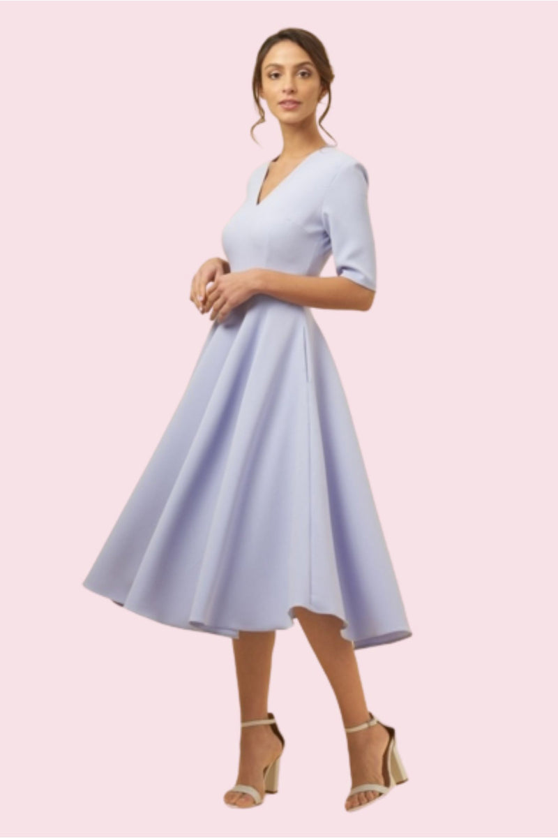 Myla Midi Dress - Lilac