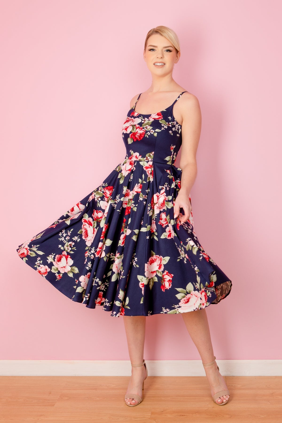Priscilla Chartwell Midi Dress