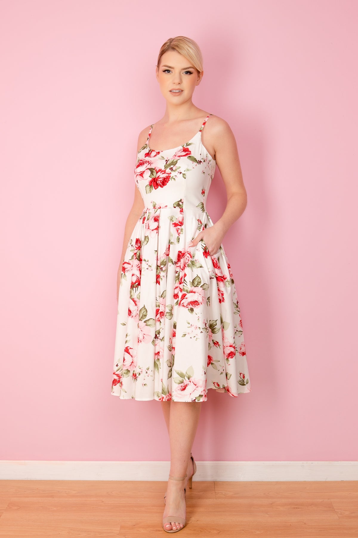 Priscilla Chartwell Midi Dress