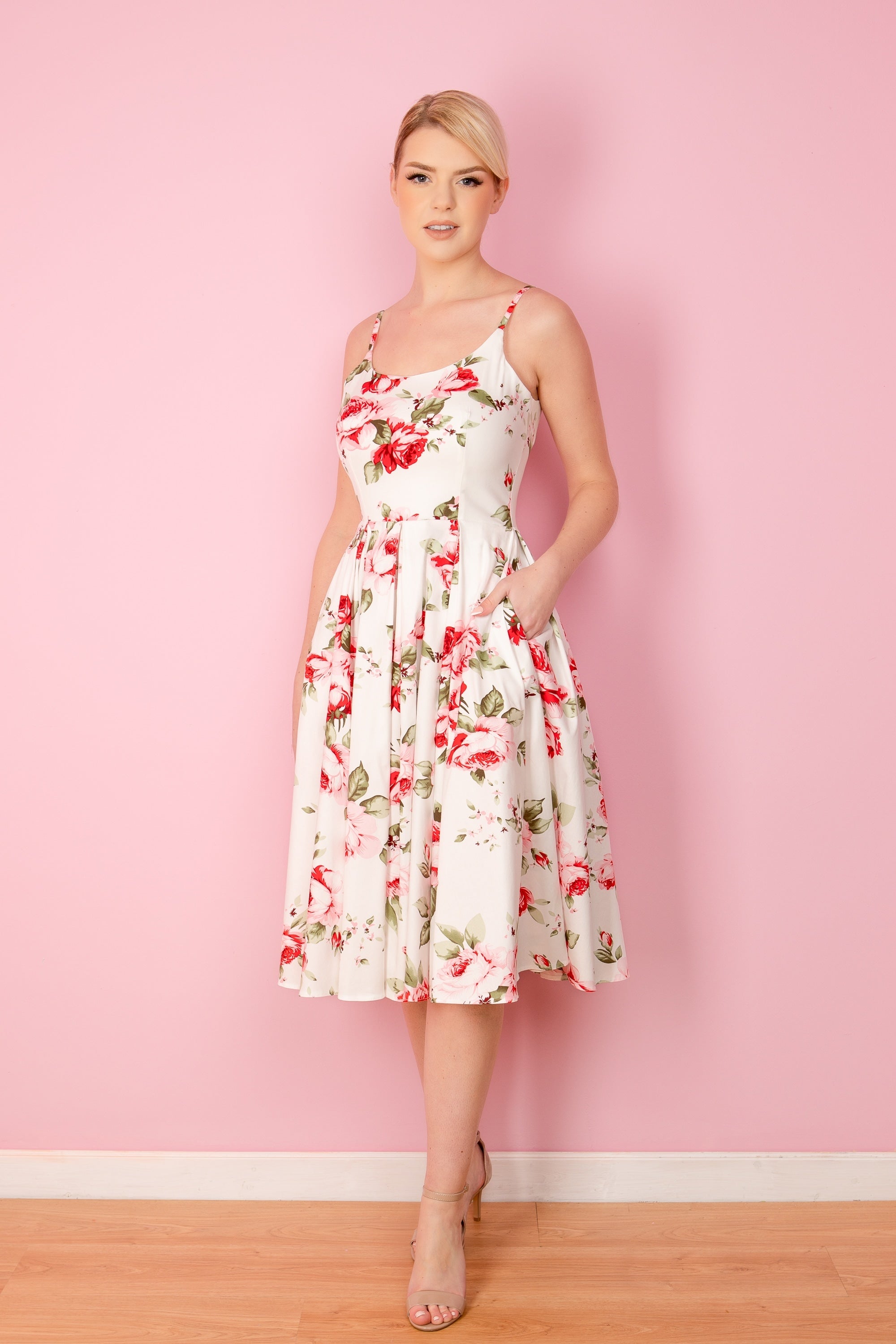 Priscilla Chartwell Midi Dress