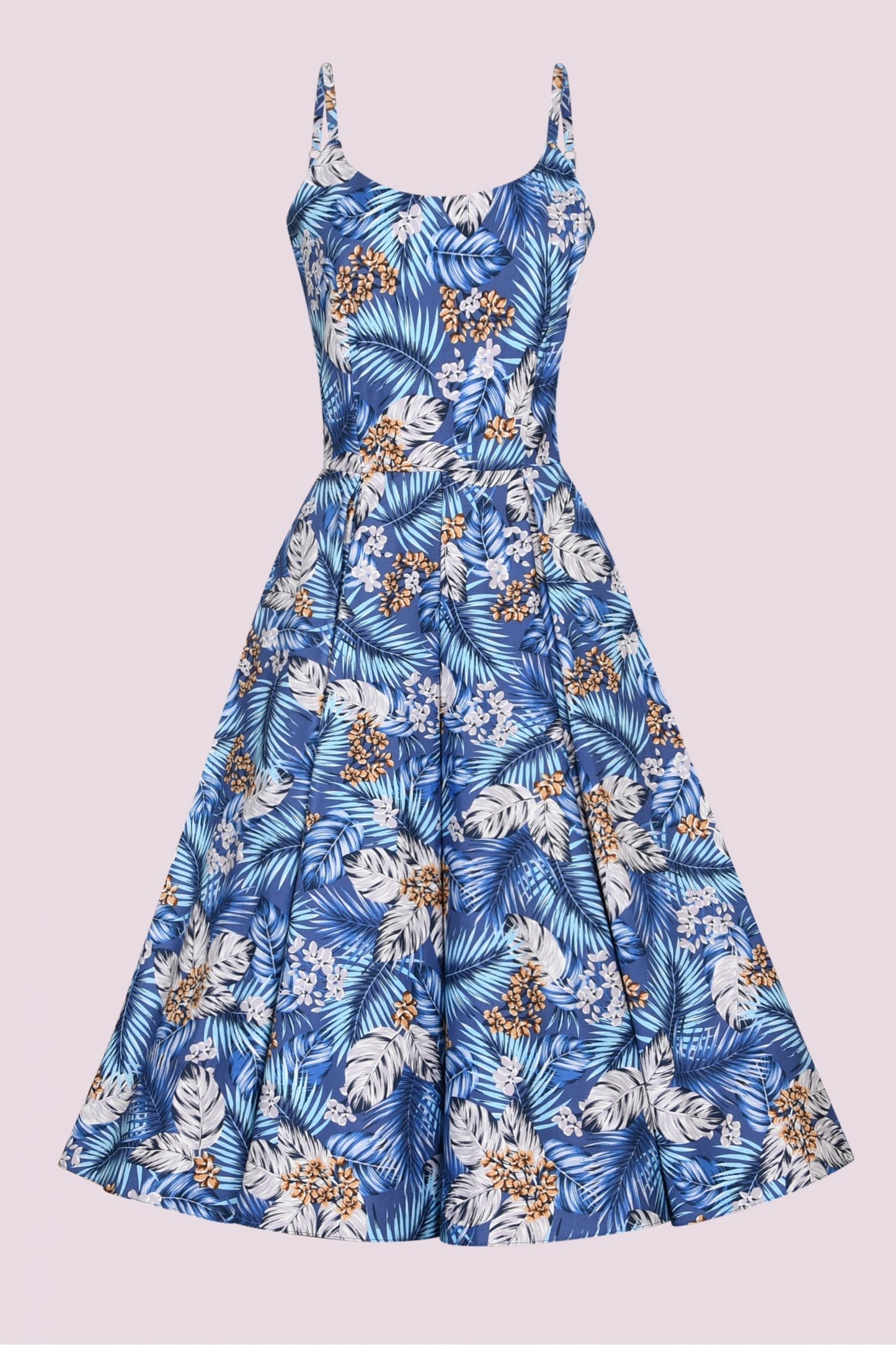 Priscilla Tiki Midi Dress