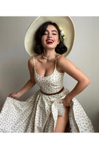 Priscilla Ditsy Midi Dress