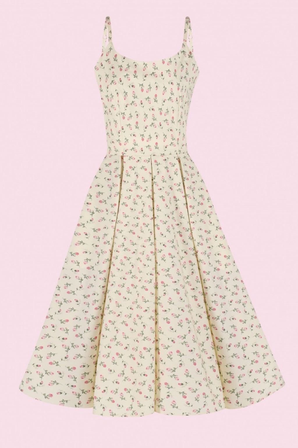 Priscilla Ditsy Midi Dress