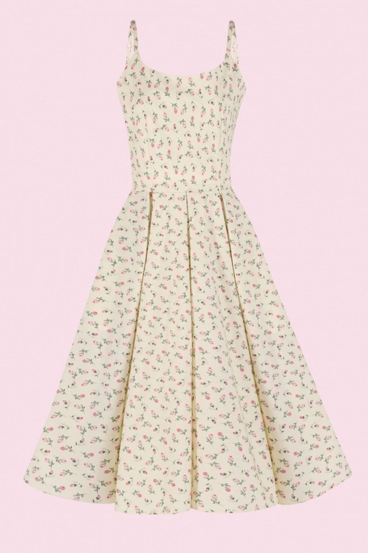Priscilla Ditsy Midi Dress