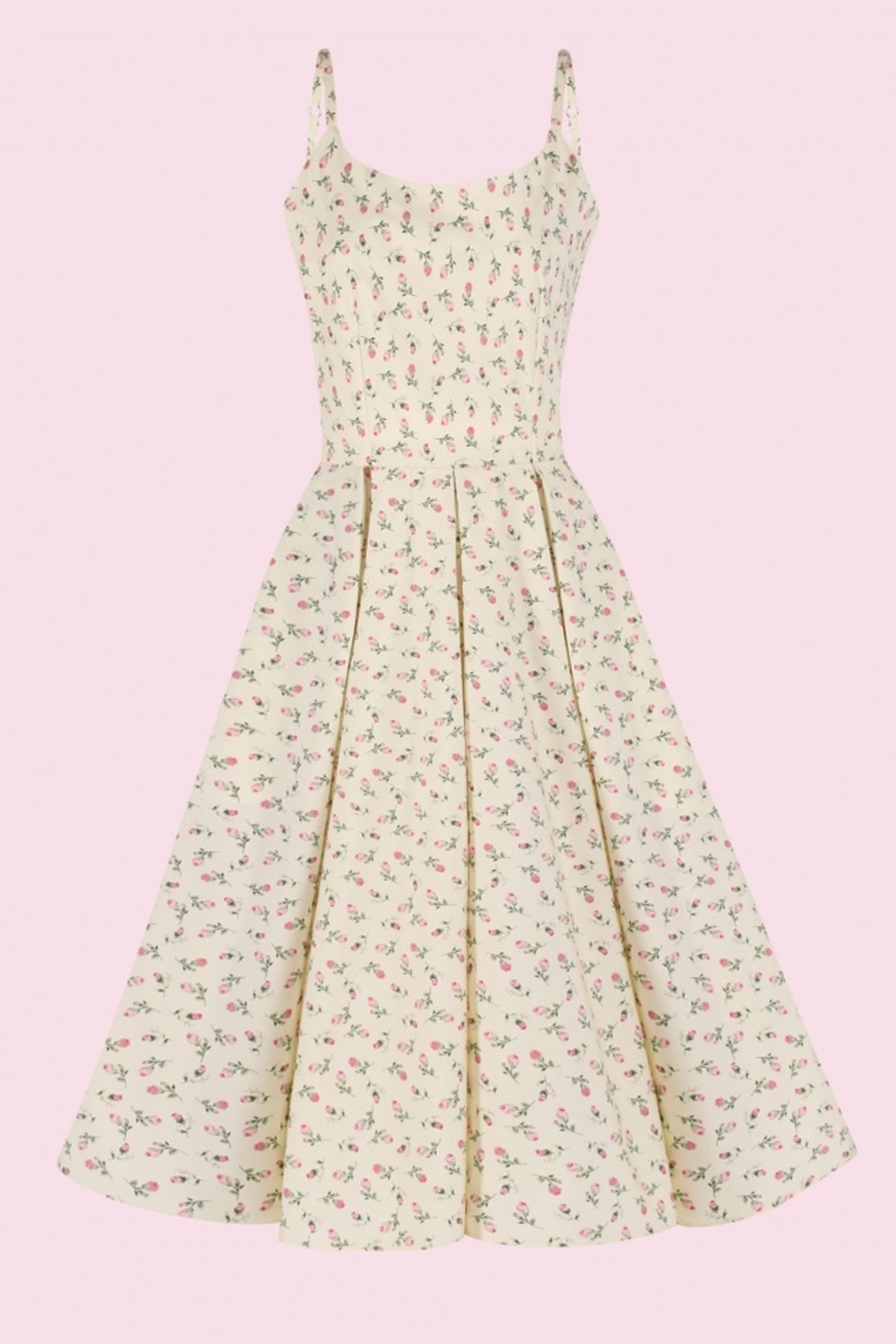 Priscilla Ditsy Midi Dress