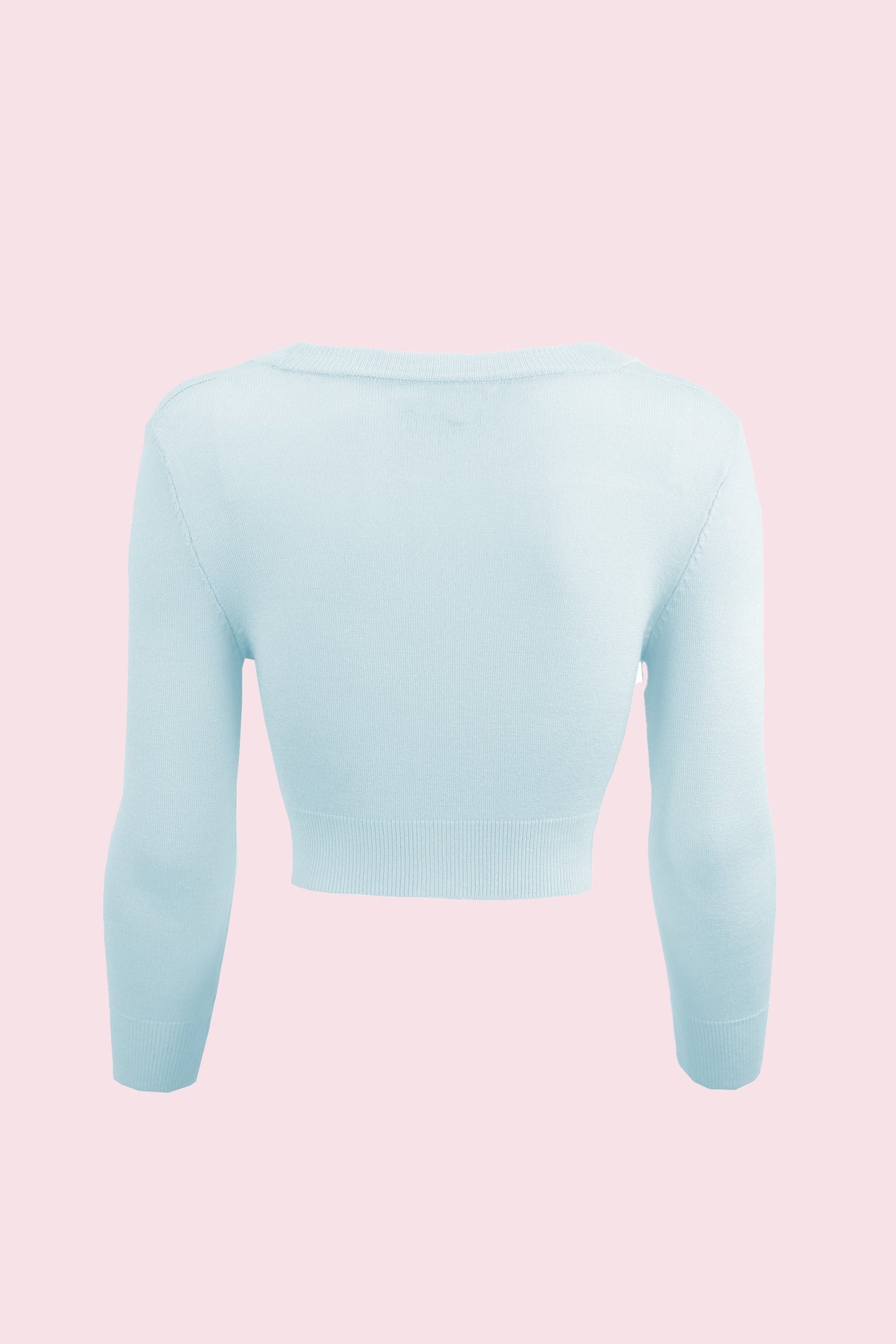 Vintage Cropped ¾ Sleeve Cardigan