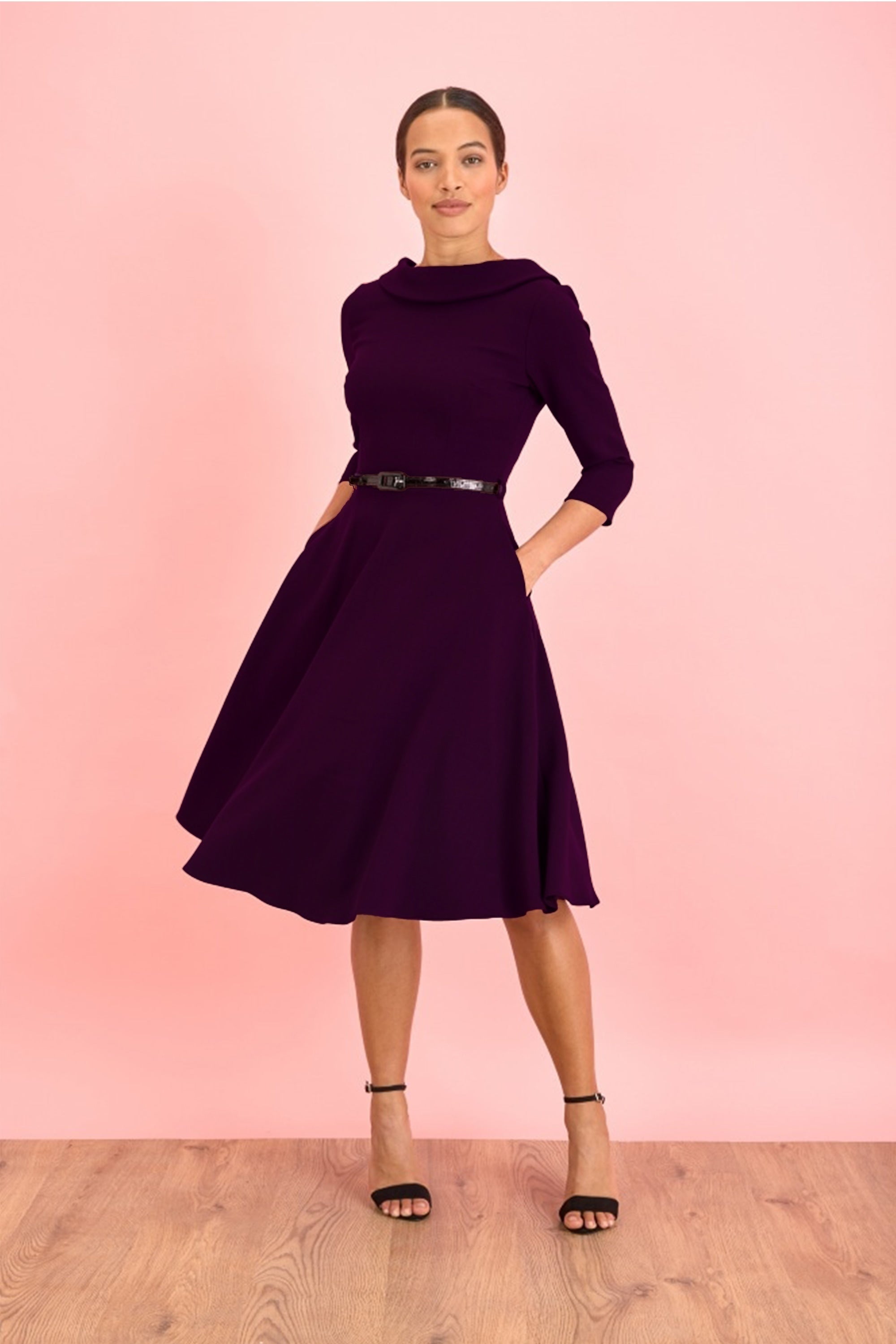 Grace Fit & Flare Swing Dress