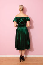 Hayworth Velvet Midi Dress