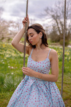 Priscilla Ditsy Midi Dress