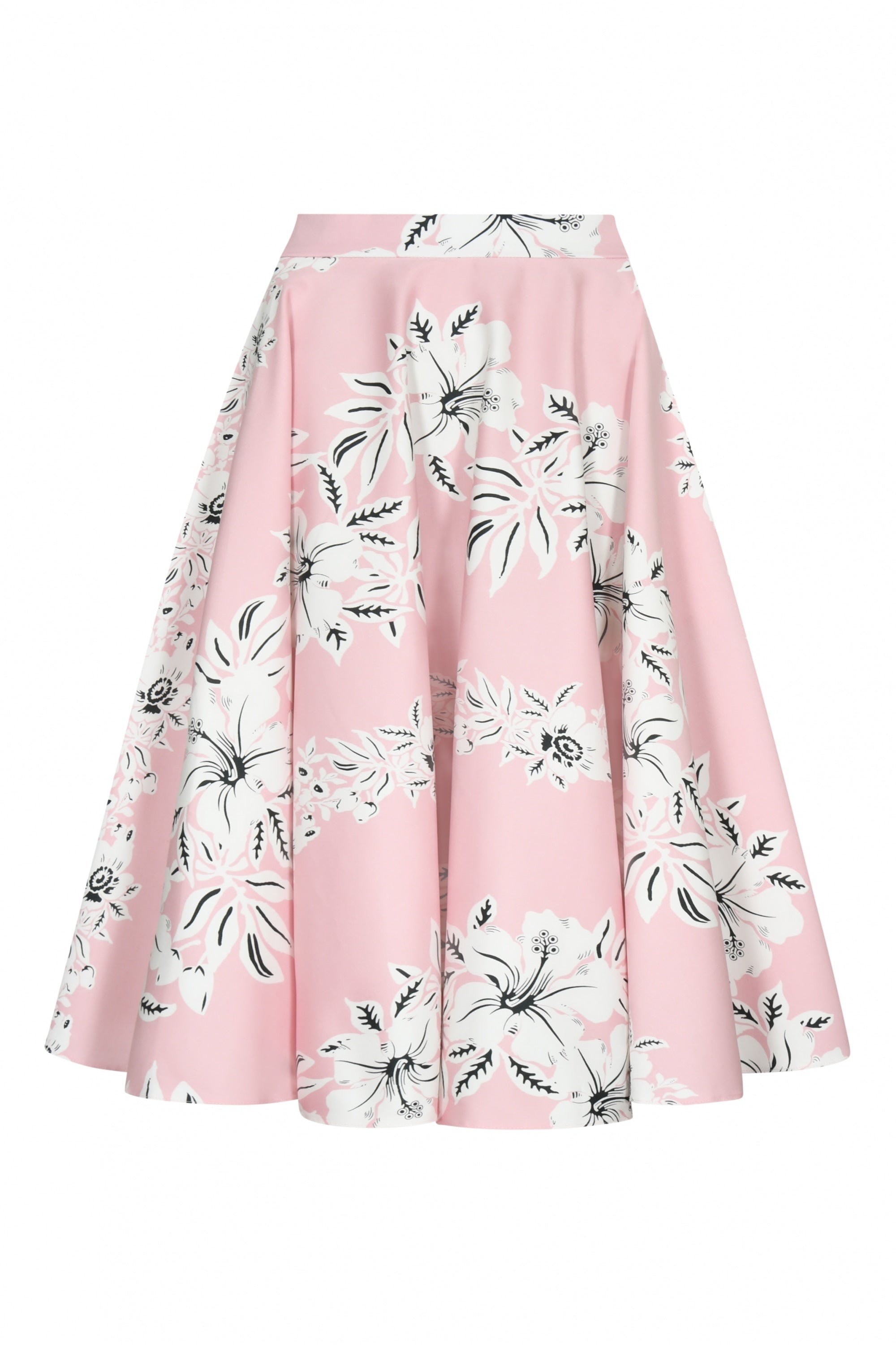 Vintage Hawaiian Circle Swing Skirt