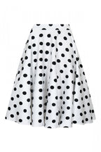 Polka Dot Circle Swing Skirt