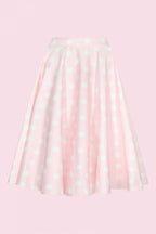 Polka Dot Circle Swing Skirt
