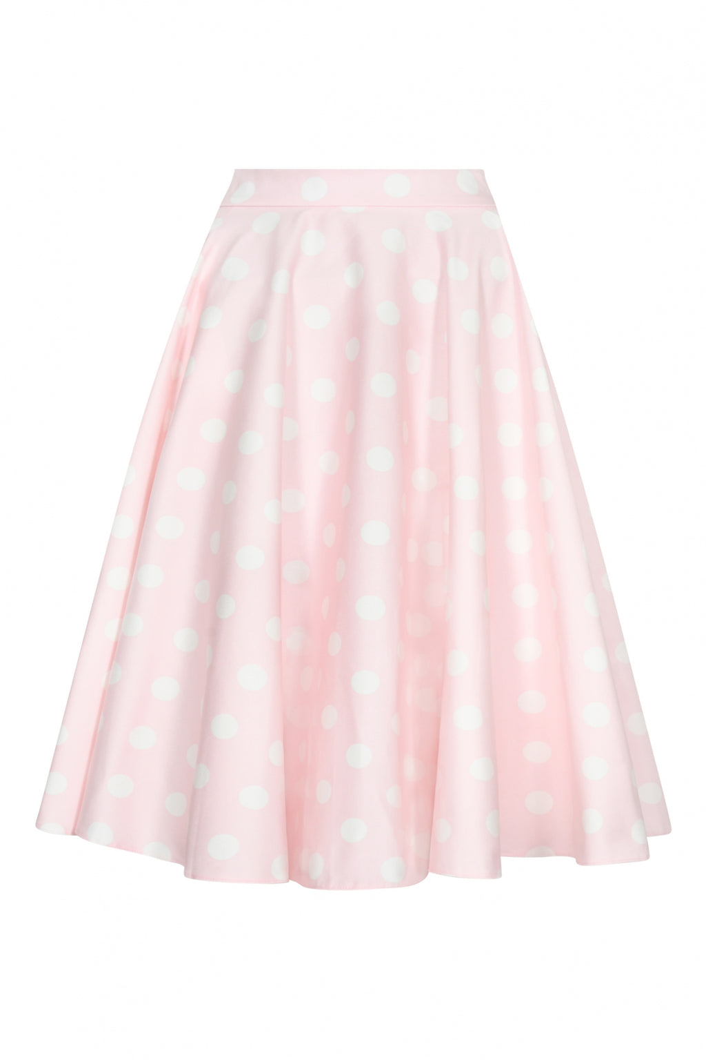 Polka Dot Circle Swing Skirt