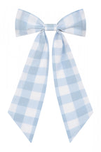 Large Gingham Hair Bow