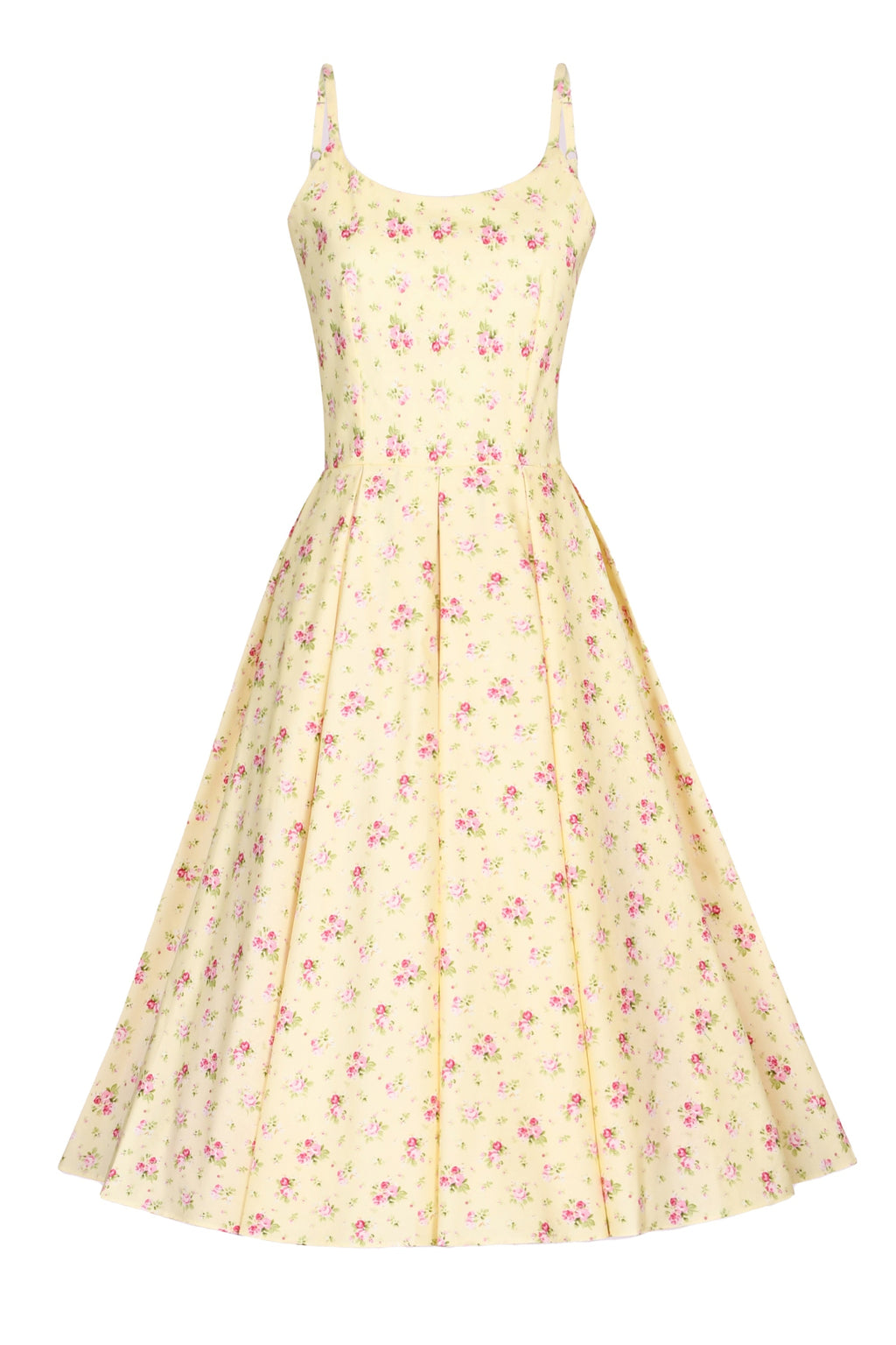 Priscilla Ditsy Midi Dress