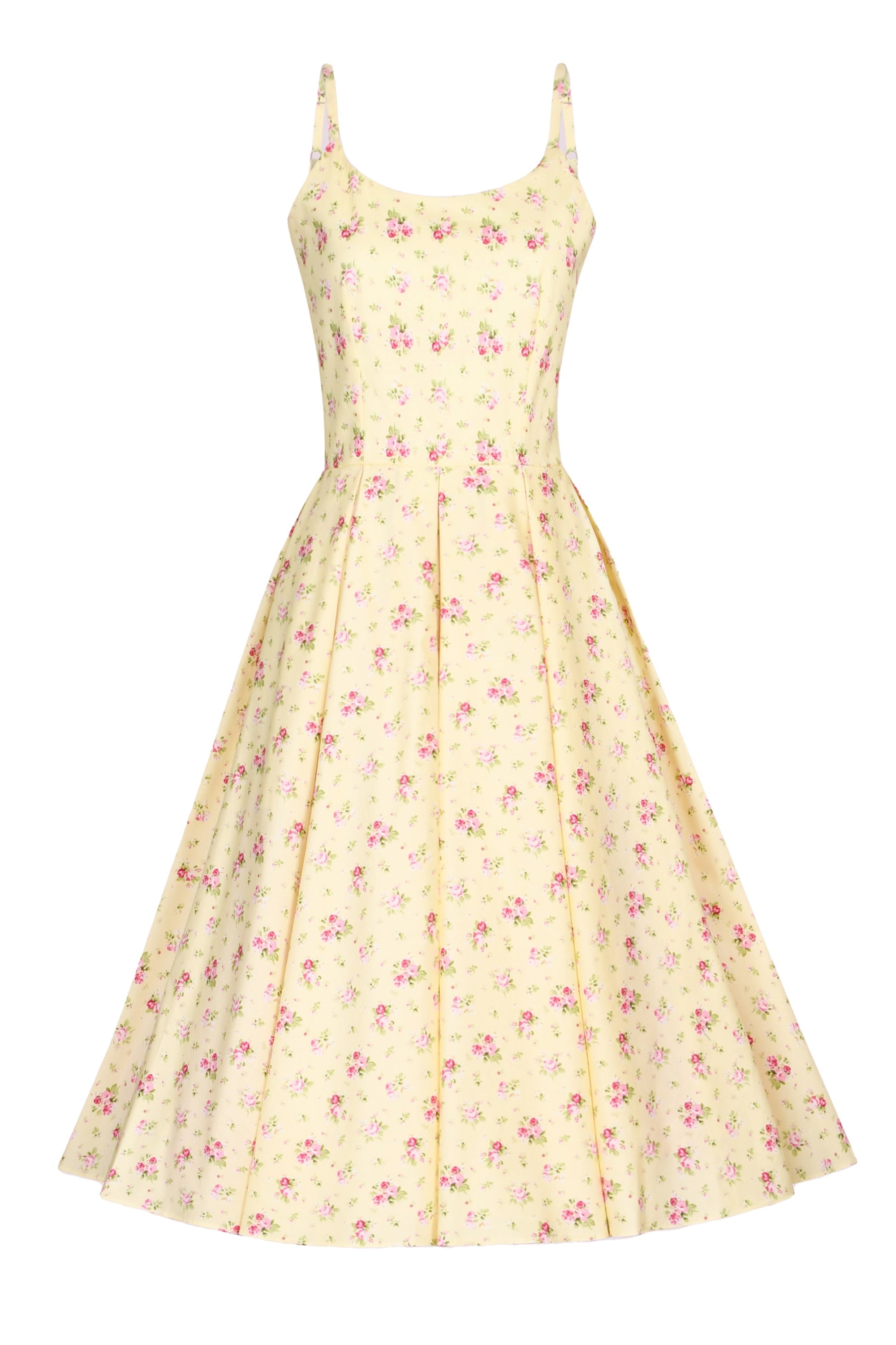 Priscilla Ditsy Midi Dress