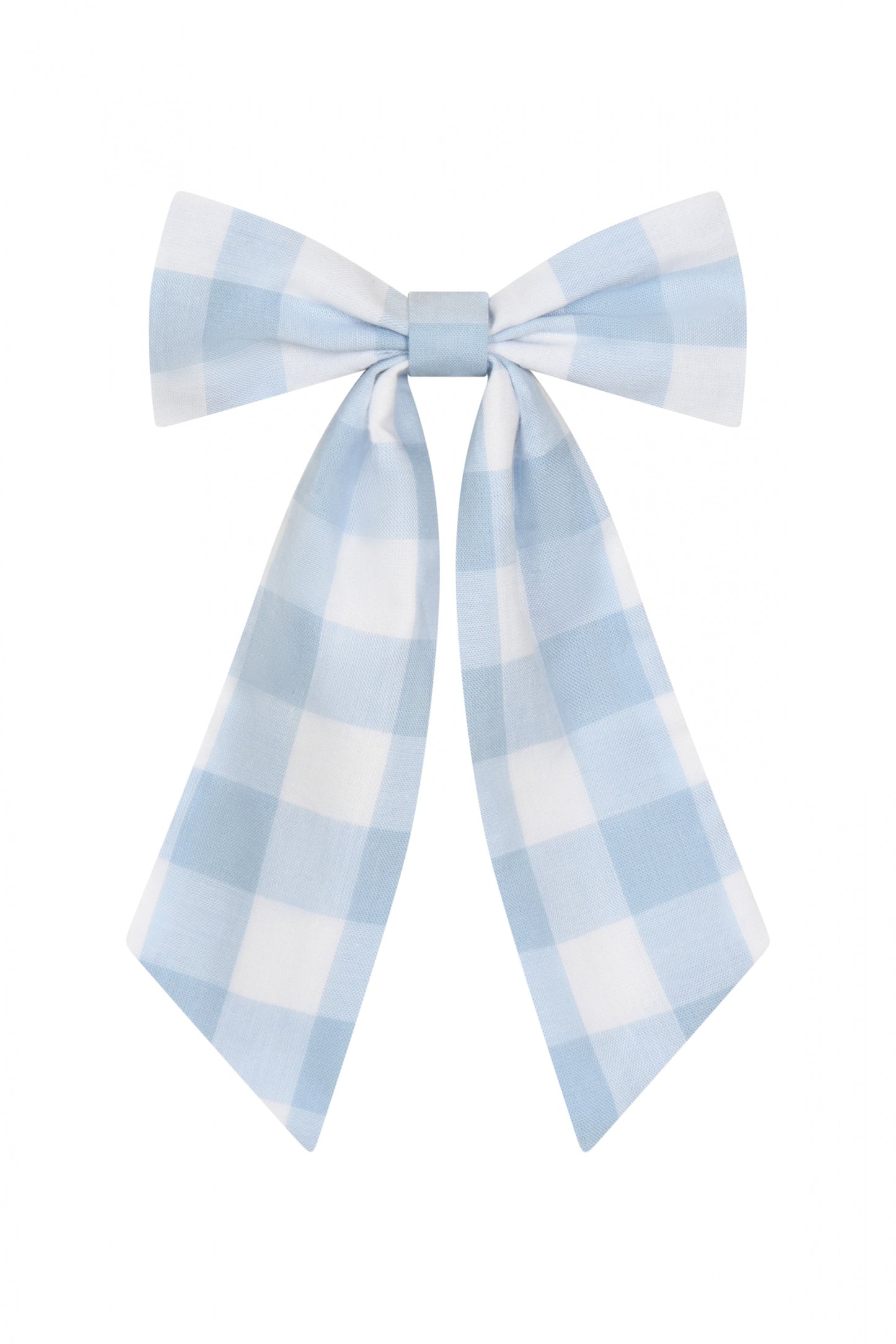 Small Gingham Hair Bow