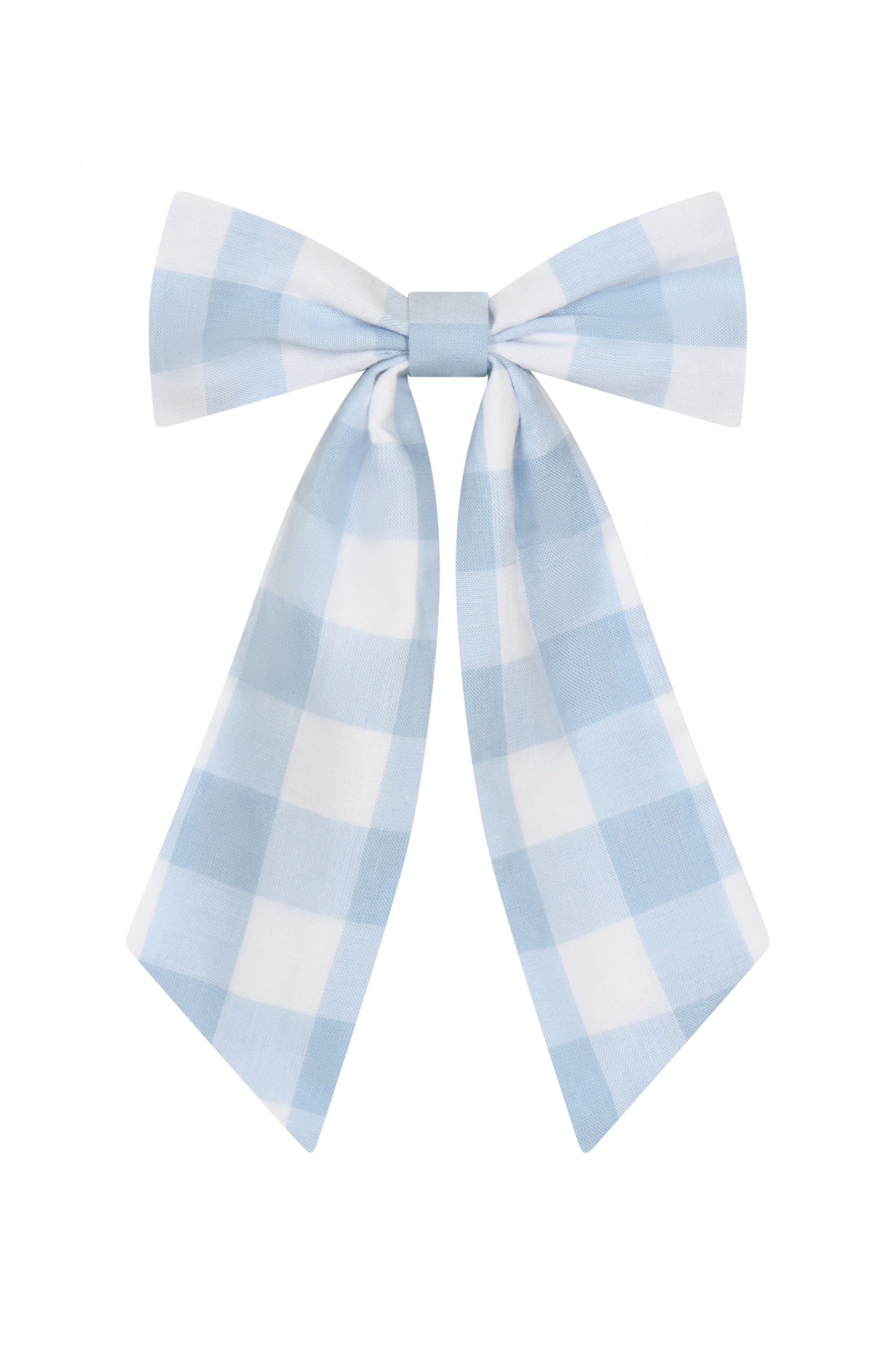 Small Gingham Hair Bow