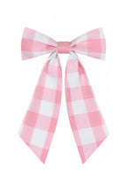 Small Gingham Hair Bow